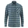 Chemise manches longues à carreaux coton bio chanvre