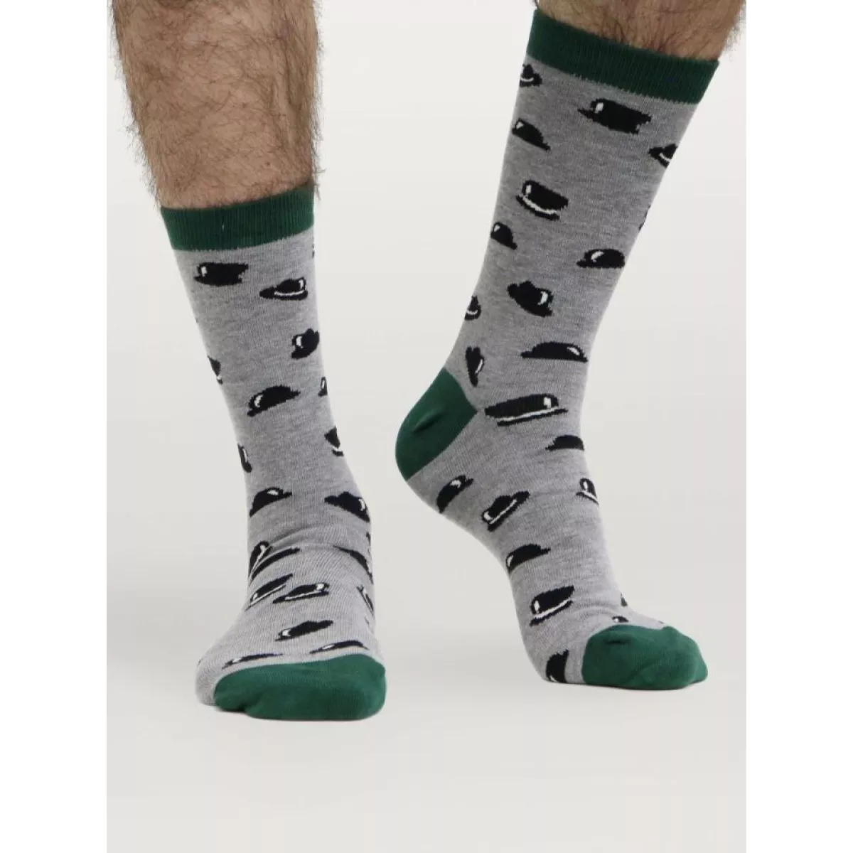 Lot de chaussettes Gentlemen grises et noires