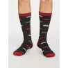 Chaussettes moustaches noirs