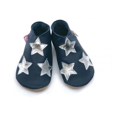 Chaussons Starchild Star navy silver