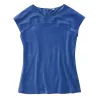 T-shirt Audry Hempage couleur cornfl, bleu