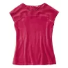 T-shirt Audry Hempage couleur Chili