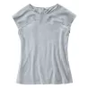T-shirt Audry Hempage couleur Platine