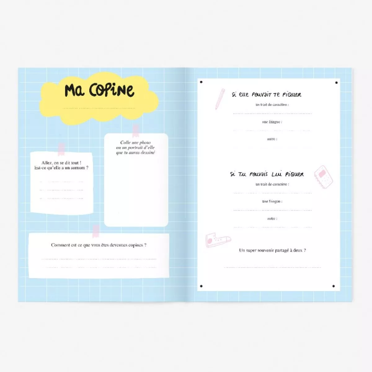 Cahier gang de filles