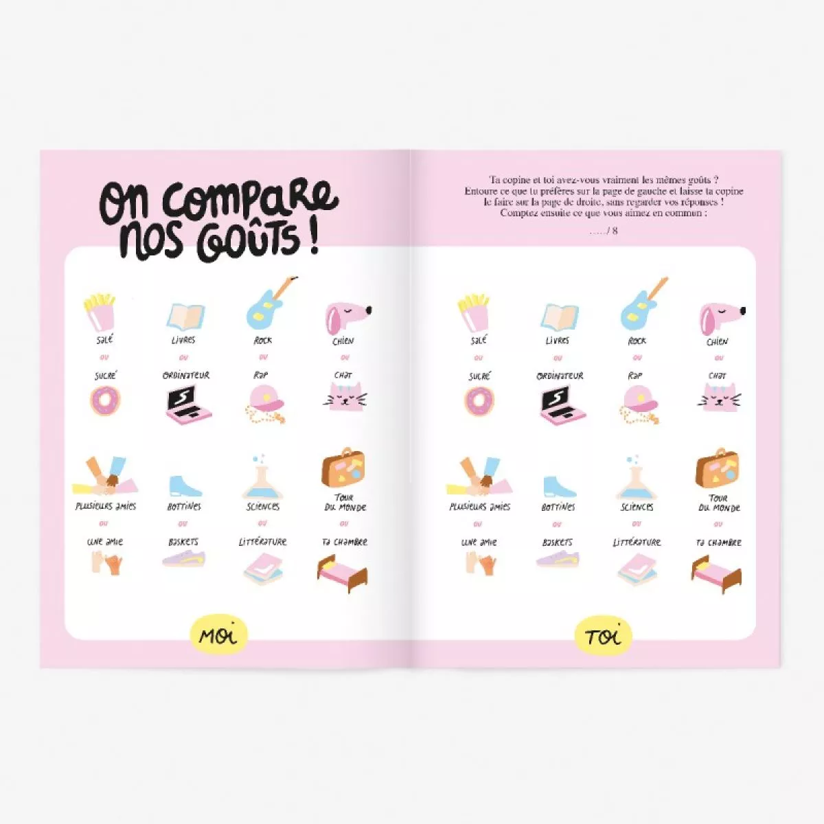 Cahier gang de filles