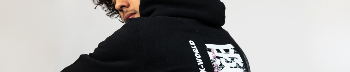 Sweat à capuche imprimé pour homme