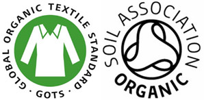 Certification GOTS et SOIL ASSOCIATION ORGANIC